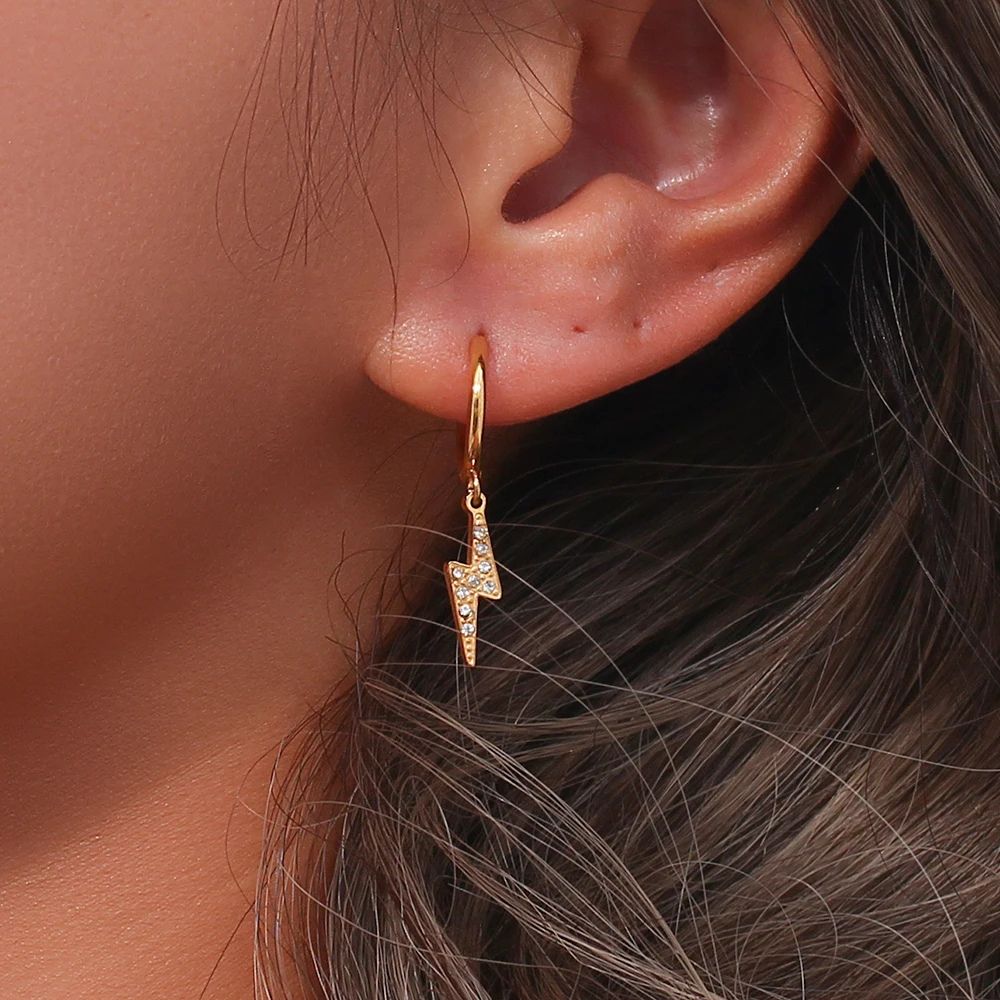 Aretes Trueno Elegante