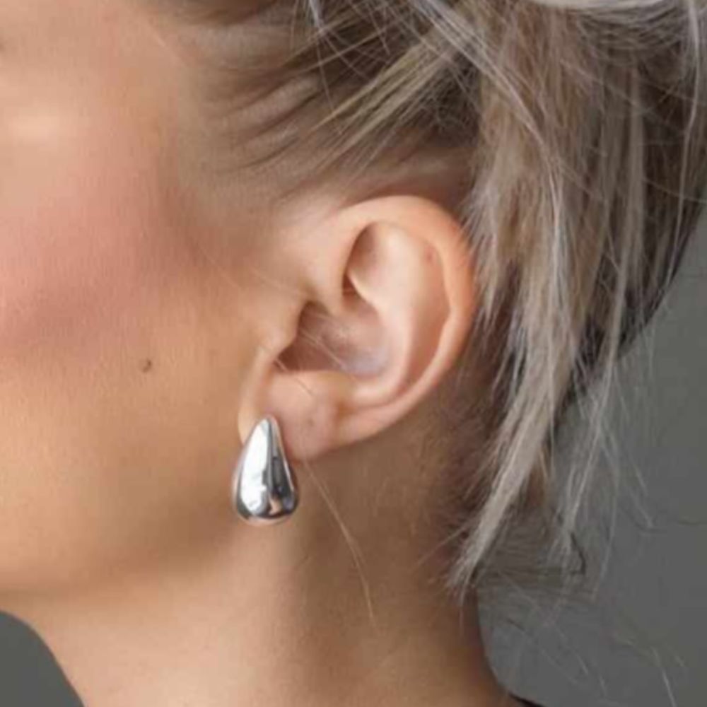 Aretes Lágrimas Doradas